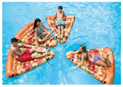Матрас надувной Intex "Кусочек пиццы" 58752 (175х145см)
