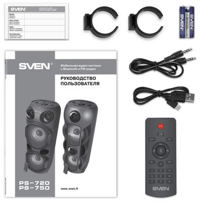 Портативная акустика SVEN PS-720