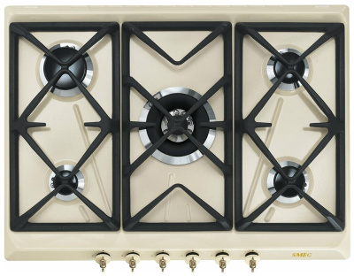 Газовая варочная поверхность Smeg SRV876POGH