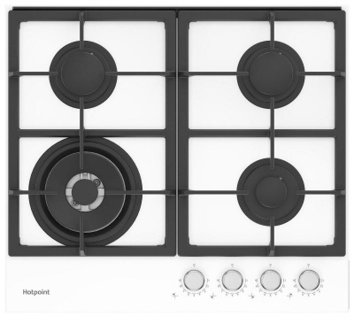 Газовая варочная поверхность Hotpoint HGS 62F/WH