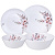 Набор столовый Agness Flover Symphony 19 пр. 598-077