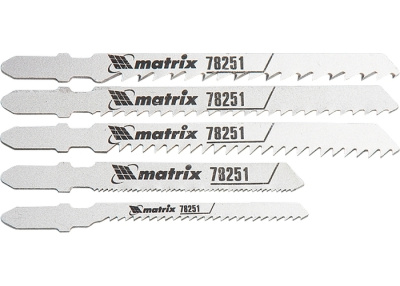 Набор полотен для электролобзика универсальный MATRIX Professional 5 шт.