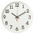 Часы настенные Рубин круг d=28см, открытая стрелка, корпус белый, "Классика"