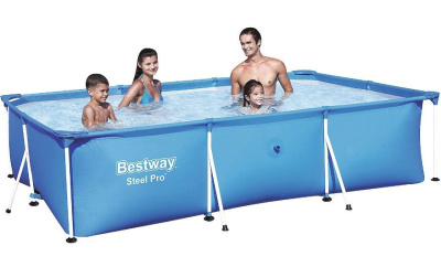 Бассейн каркасный Bestway 56404 Steel Pro (300х201х66см, 3300л.)