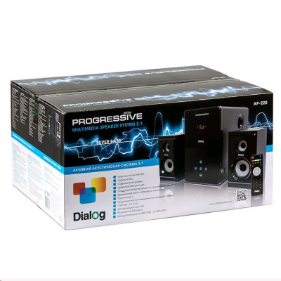 Компьютерная акустика 2.1 Dialog AP-220 Black
