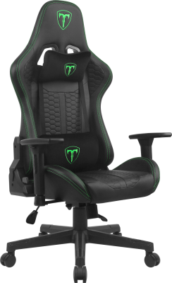 Игровое кресло T-Line Nitro (Экокожа) Black