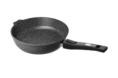 Сковорода Мечта со съемн. ручкой Гранит Black 28см 028802