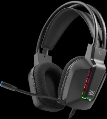 Гарнитура Defender Gothic (USB) 1.8 м Black