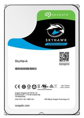 HDD 3.5" 6Tb Seagate Skyhawk SATA-3 5400rpm 256Mb