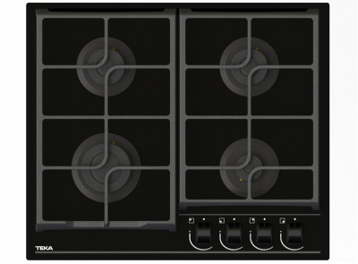 Газовая варочная поверхность Teka GBC 64100 KBN Black