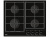 Газовая варочная поверхность Teka GBC 64100 KBN Black