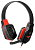 Гарнитура Defender Warhead G-320 черный/красный  (64033)