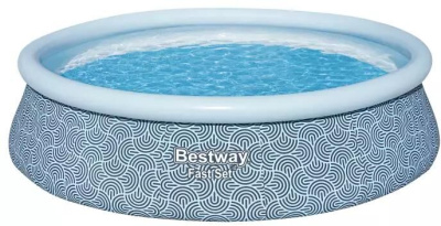 Бассейн надувной Bestway 57372 FAST SET 457*107 см