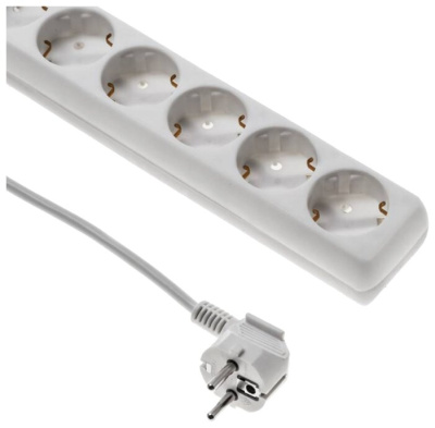 Сетевой фильтр Buro 600SH-16-3-W 3.0M (6 розеток) White