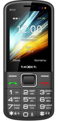 Мобильный телефон teXet TM-B414 Black