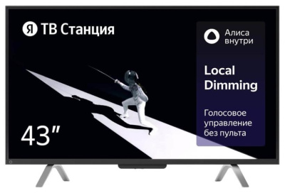 ЖК-телевизор Yandex 43" YNDX-00091 черный