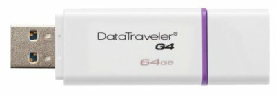 USB накопитель 32Gb Kingston DataTraveler G4 DTIG4 White