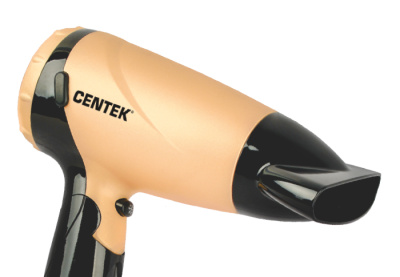 Фен CENTEK CT-2209 BLG (черный/золотой перламутр)