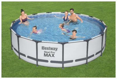 Бассейн каркасный Bestway 56488 Steel Pro Max (457x107, 14970л.)