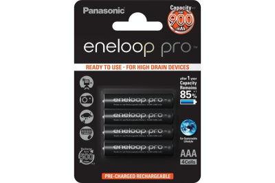 Аккумулятор Panasonic Eneloop PRO AAA930 mAh/1BL-4шт