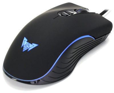 Мышь CROWN CMGM-900 RGB (USB) Black