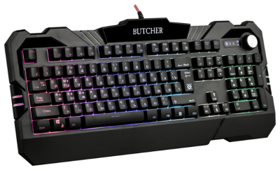 Клавиатура Defender Butcher GK-193DL RU Black USB