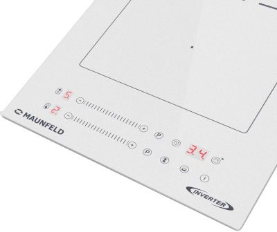 Индукционная варочная поверхность Maunfeld CVI292S2BWH Inverter
