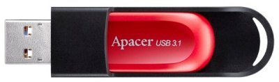 USB накопитель 32Gb USB3.1 Apacer AH25A Black/Red