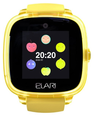 Умные часы детские Elari KidPhone Fresh Yellow