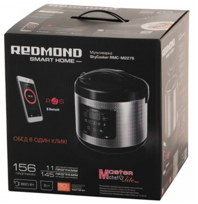 Мультиварка Redmond RMC-M227S Черный