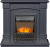 Каминокомплект: Портал Boston STD серый графит с очагом Royal Flame Aspen Black Каминокомплект: Портал Boston STD серый графит с очагом Royal Flame Aspen Black