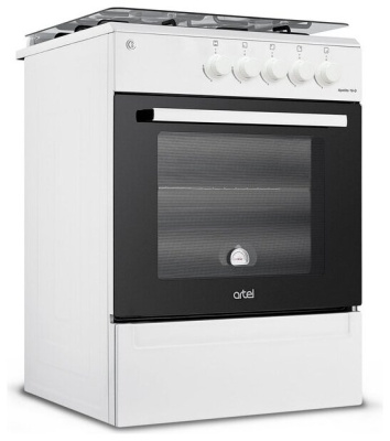 Плита газовая Artel APETITO 10-G белая ГК