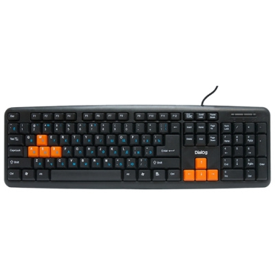 Клавиатура Dialog KS-020U Black-Orange USB