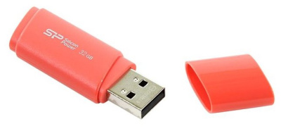 USB накопитель 32Gb USB2.0 Silicon Power Ultima U06 Peach Red