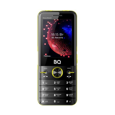 Мобильный телефон BQ 2842 Disco Boom Black+Yellow