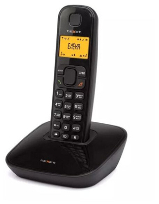 Радиотелефон teXet TX-D6705A черный