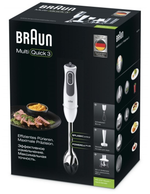 Блендер погружной Braun MQ 3137 Sauce +