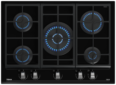 Газовая варочная поверхность Teka GZC 75330 XBN NIGHT RIVER BLACK