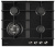 Газовая варочная поверхность Hiberg VM 6044 B