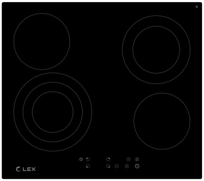 Электрическая варочная поверхность LEX EVH 642-2 BL