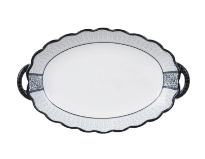 Блюдо Rashel 31 см овальное c ручками R-31101