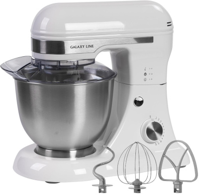 Планетарный миксер Galaxy LINE GL 2230 Белый