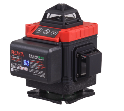 Построитель лазерный Ресанта ПЛ-4Х360 Green