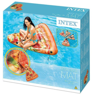 Матрас надувной Intex "Кусочек пиццы" 58752 (175х145см)
