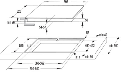 Электрическая варочная поверхность Gorenje ECT643BSC