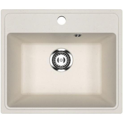 Кухонная мойка Practik PR-M Белый камень 490-001