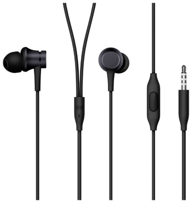 Наушники вкладыши Xiaomi Mi In-Ear Headphones Basic Black