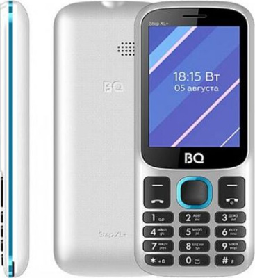 Мобильный телефон BQ 2820 Step XL+ White+Blue