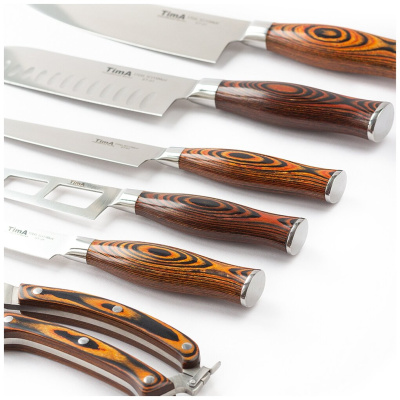 Набор кухонных ножей TimA Standart ST-01 (7пр.)
