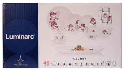 Столовый сервиз Luminarc Diwali Secret P0333 46 пр